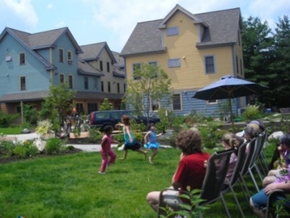 Cohousing --Cornerstone, Cambridge yard